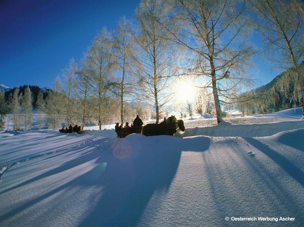 Across Austria in Winter